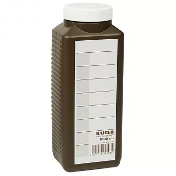 KAISER FOTOTECHNIK Cheminio laikymo butelis 1000 ml, rudas 4193