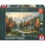 Schmidt Thomas Kinkade Studios Autumn Evening at the Lake 1000 vnt. Dėlionė