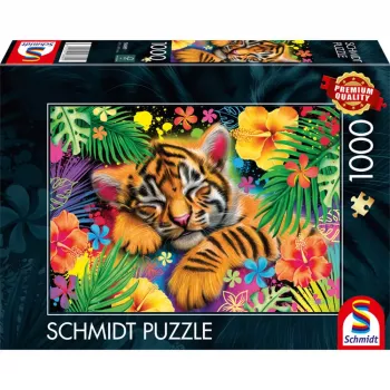 SCHMIDT SPIELE Tiger Cub (1000 Pieces) Jigsaw Puzzle