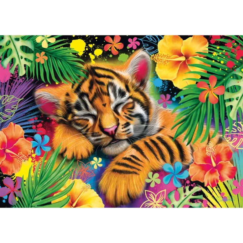 SCHMIDT SPIELE Tiger Cub (1000 Pieces) Jigsaw Puzzle