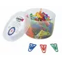 LAUREL Plastic Paper Clip 35 mm Assorted Pack of 200