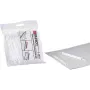 LAUREL Easy Clip segimo juostelės, baltos, trumpos, 100 vnt.