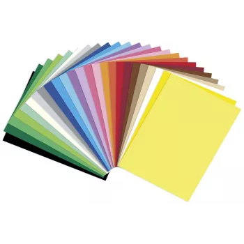 Folia Special Edition spalvotas kartonas, 25 spalvų rinkinys, 220 g/m², 25 lapai, A4