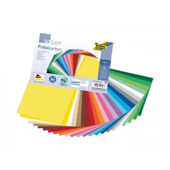 Folia 614/50 73 Cappuccino Solid A4 kartonas 300 g/m² 50 lapų