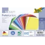 Folia Fotokarton Assorted Colors 300 g/m² 50 Sheets A4 Foto kartonas