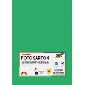 Folia 614/50 54 - Žalia - Vienos spalvos - A4 (210 x 297 mm) - 300 g/m² - 50 lapų - Vokietija