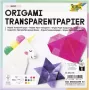 Folia Transparent Folding Paper 15 x 15 cm, 50 Sheets, 42 g/m²