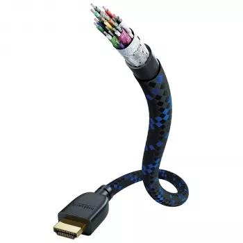 IN-AKUSTIK Premium II HDMI 2.1 48G 2,0m Ultra High Speed HDMI Cable - Black
