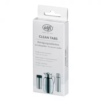alfi CLEAN TABS valymo tabletės termo ąsočiams, karafėms ir gertuvėms, 20 tablečių (2900.003.001)