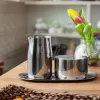 ALFI Milk and Sugar Set Silver