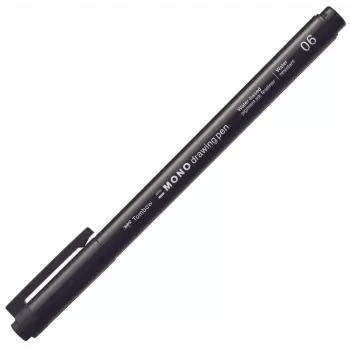 Tombow MONO Drawing Pen Fineliner Black 0.5 mm Line Width
