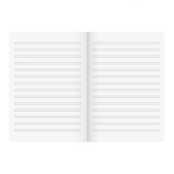 BRUNNEN Vivendi School Notebook A4 Lineatur 3 Lined 9mm No Margin 16 Sheets 32 Pages 70gsm White Paper 3rd Grade