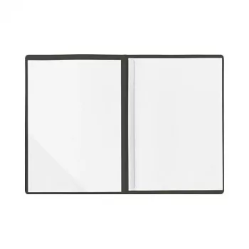 BRUNNEN Application Folder Lines DIN A4 juoda