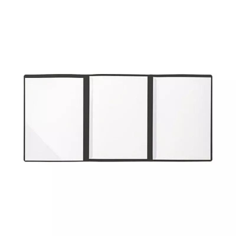 BRUNNEN Application Folder Lines DIN A4 Black