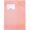 BRUNNEN Colours of Summer Collection Folders, DIN A4, Assorted Colours, 3-Pack, Polypropylene, Elastic Band Closure, 150 Sheets Capacity