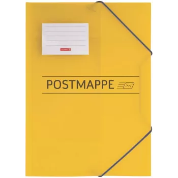 BRUNNEN Corner Elastic Band Document Folder A4 Geltona