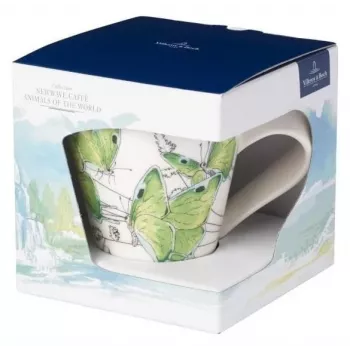 Villeroy & Boch NewWave Caffe Deep Green Porcelain Mug 300 ml Gift Box