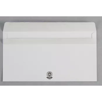 Bong Compact Letter Envelopes be langelio, pilki, 1000 vnt.