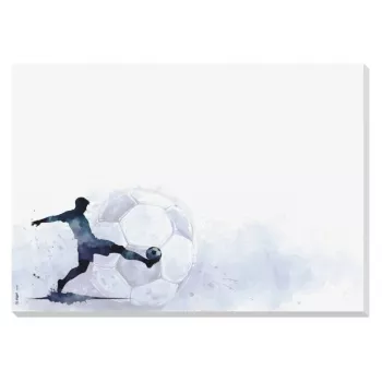 SIGEL Goal Zone rašomasis kilimėlis šviesiai mėlynas, popierius, 30 lapų