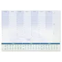 SIGEL Time Desk Pad Blue/Green Paper A2 (H6350)