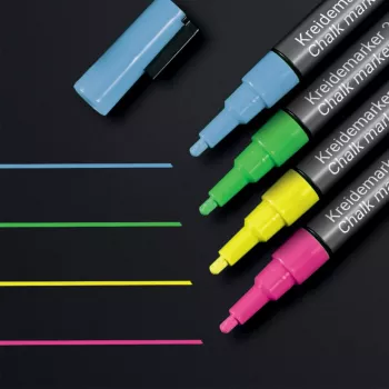 SIGEL Chalk Marker 20 Round Tip White