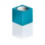 SIGEL BA727 CUBE Neodymium Magnets 11 mm, 6-Pack, Assorted Colors Pink/Blue/Green, Glossy