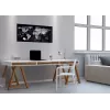 SIGEL GL270 Stiklinė magnetinė lenta 910 x 460 mm, superbalta, berėmė, su 2 magnetais ir markeriu