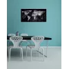 SIGEL GL270 Stiklinė magnetinė lenta 910 x 460 mm, superbalta, berėmė, su 2 magnetais ir markeriu