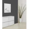 SIGEL GL164 Magnetinė stiklinė lenta 480 x 480 mm balta