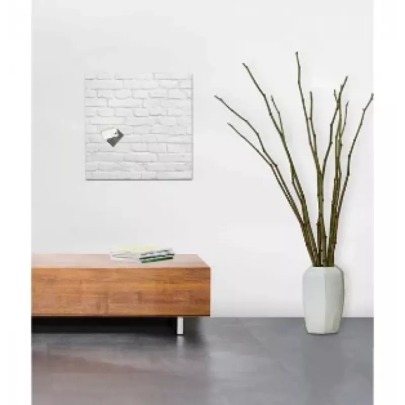 SIGEL GL164 Magnetinė stiklinė lenta 480 x 480 mm balta