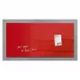SIGEL Artverum GL147 Magnetinis stiklo rašymo lentelė 910x460 mm, balta, berėmė, montuojama ant sienos