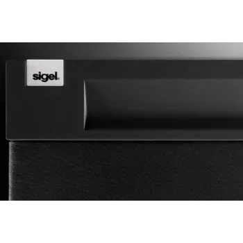 SIGEL CINTANO stalo padėklas S – juoda dirbtinė oda – 600 x 490 mm – 1 vnt.