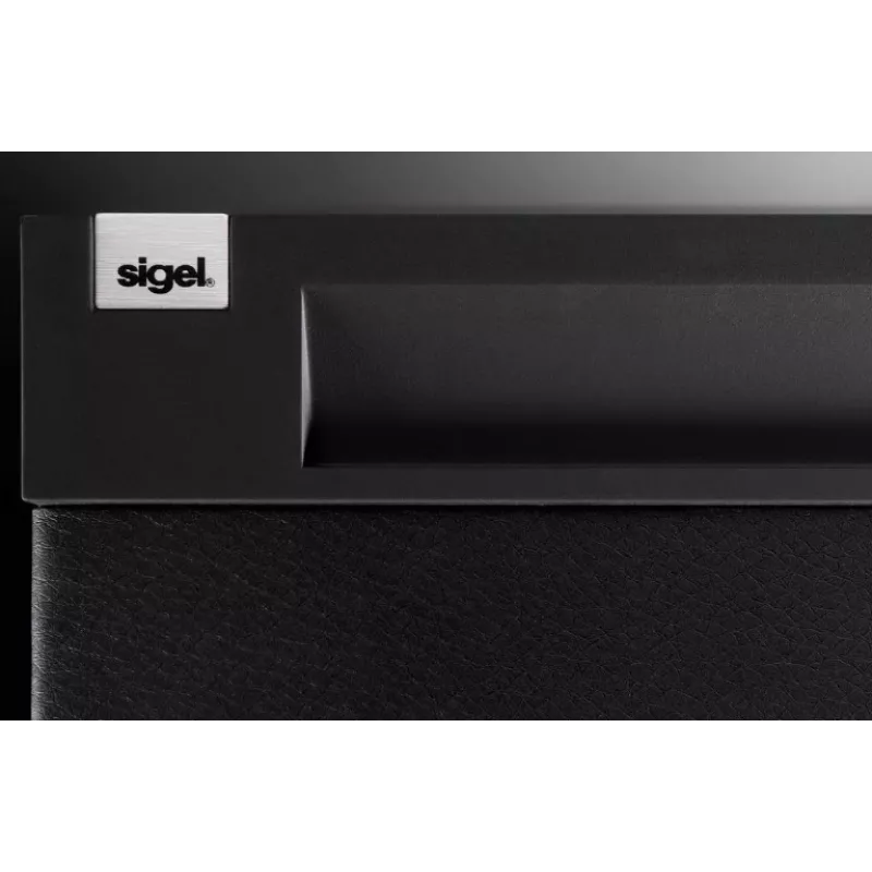 SIGEL CINTANO stalo padėklas S – juoda dirbtinė oda – 600 x 490 mm – 1 vnt.