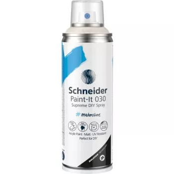 Schneider Paint-It 030 Supreme DIY akriliniai dažai purškiami pilki 200 ml