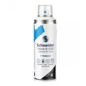 Schneider Paint-It 030 Supreme DIY akriliniai dažai purškiami balti 200 ml