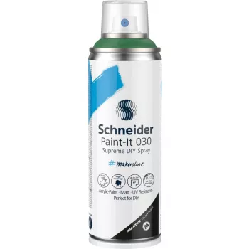 Schneider Paint-It 030 Supreme DIY akriliniai dažai purškiami žali 200 ml