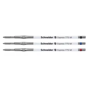 Schneider Express 775 Ballpoint Pen Refill M Black 10-Pack