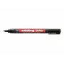 EDDING Permanent Marker 370 4-370001 1mm Round Tip Refillable Black