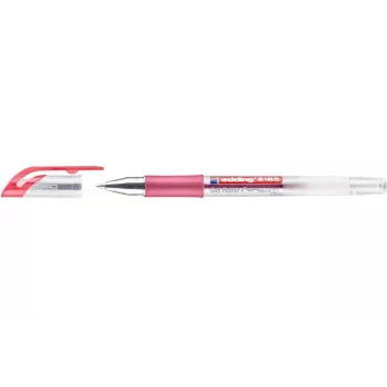 EDDING 2185 Crystaljelly Gel Roller Pen 0,7mm Raudonas