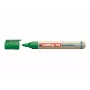 EDDING EcoLine 28 Whiteboard Marker Black Bullet Nib 1.5-3 mm Refillable