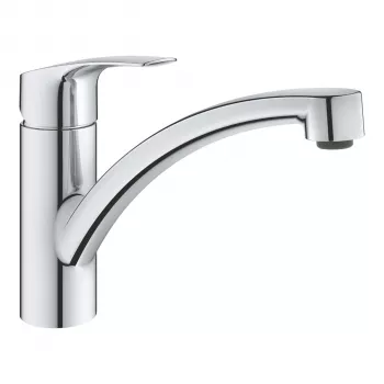 GROHE Eurosmart 1.2 vienos rankenos virtuvės maišytuvas, chromuotas, 33281003