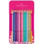 FABER-CASTELL SPARKLE Spalvoti pieštukai - Įvairių spalvų (12 vnt. pakuotė)