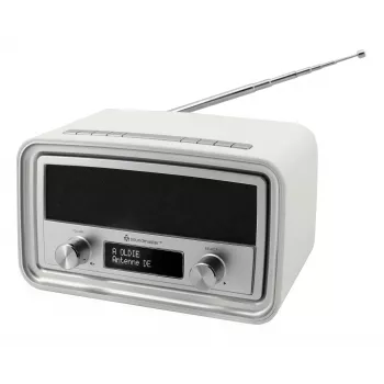 SOUNDMASTER UR190WE Clock Radio White