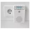 Soundmaster DAB60WE sieninis radijo imtuvas DAB+, FM, Bluetooth, USB laisvų rankų funkcija, atsparus vandens purslams, baltas