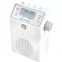 Soundmaster DAB60WE sieninis radijo imtuvas DAB+, FM, Bluetooth, USB laisvų rankų funkcija, atsparus vandens purslams, baltas