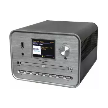 Soundmaster ICD1050SW internetinė radija su WiFi, DAB+, FM, CD, MP3, USB, Bluetooth, APP - stereo, juoda