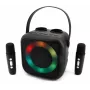 Soundmaster BT2024SW Bluetooth garsiakalbis, disko šviesa, 2 mikrofonai, juoda