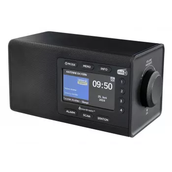 Soundmaster DAB+ Radijo imtuvas DAB900SW Juodas - Tiuneris