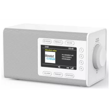Soundmaster DAB+ radijas su Bluetooth ir 4,3 inch spalvotu ekranu DAB900WE baltas