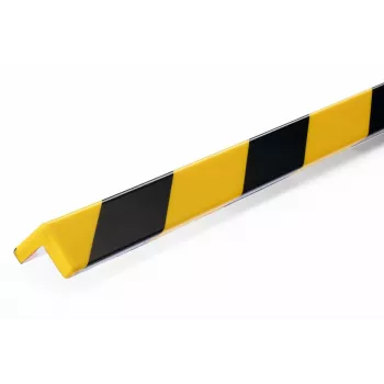 Durable C19 Power Cable - Black/Yellow - Flat - 1m - IEC C19 to C20